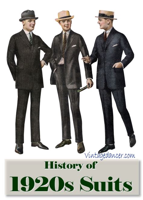 men's suits in the 1920s|1920s vintage clothing for men.